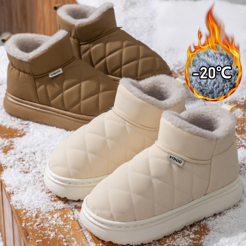 Snow Boot Fur Lined - 여성 겨울 방수 스노우 부츠 플랫폼