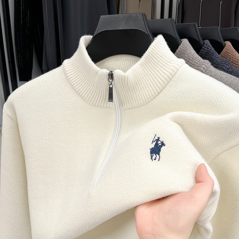 Quality Winter Clothing - 겨울용 남성 니트 스웨터, 하프 하이