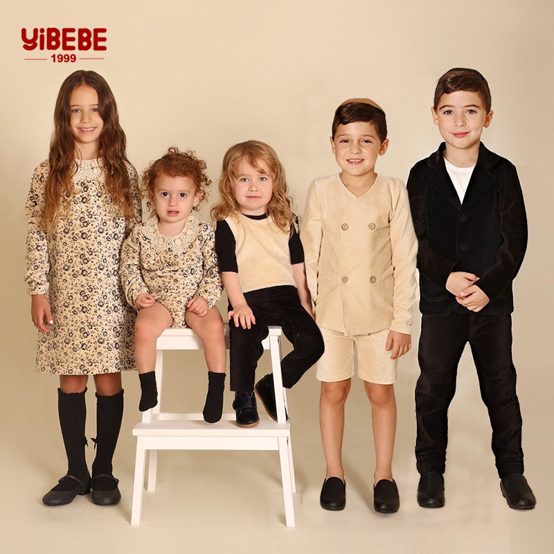 Winter Clothing For Boys - AA-패밀리 의류 코듀로이 우아한 세트 남아용