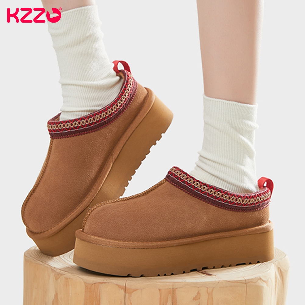 Snow Boot Fur Lined - KZZO 여성용 울트라 미니 플랫폼 스노우