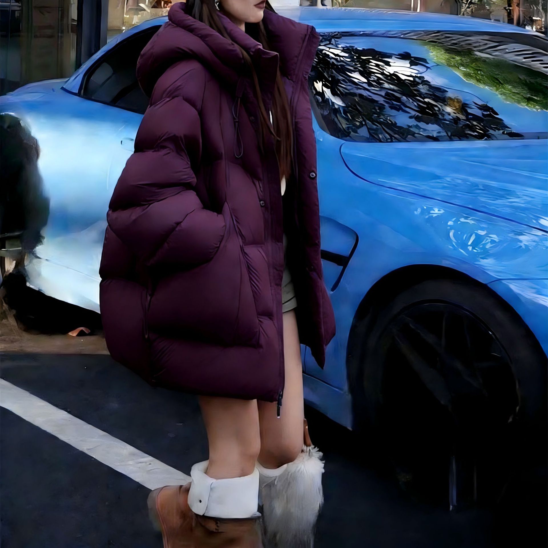 Winter Clothing Colors 2026 - 다운 코튼 재킷 여성용 2026 겨울