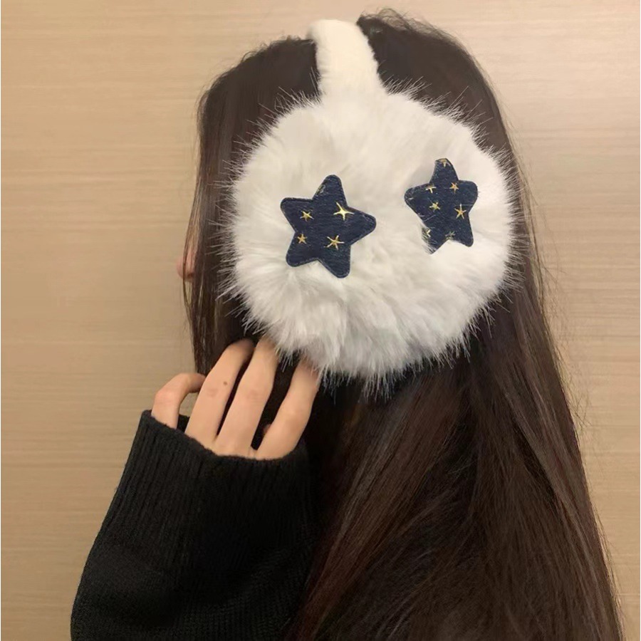 Winter Clothing Earmuffs - 패션 새로운 빛나는 스타 귀마개 겨울