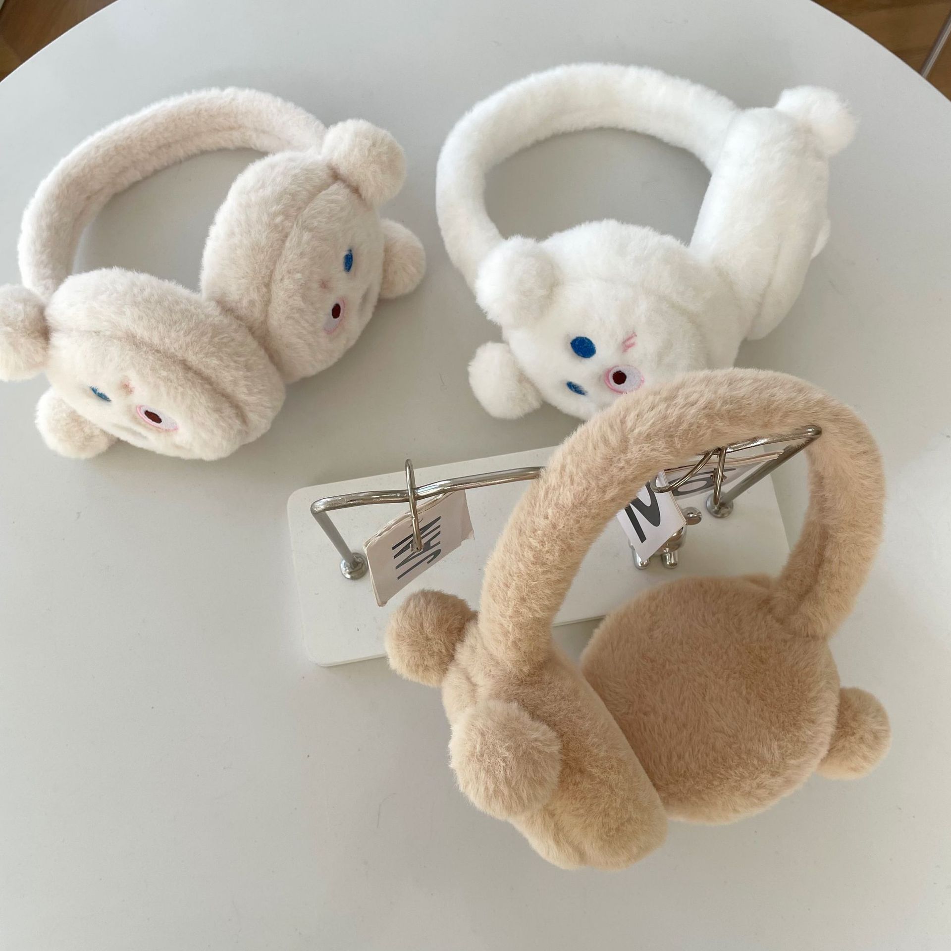 Winter Clothing Earmuffs - 귀여운 만화 곰 귀마개 2025 겨울