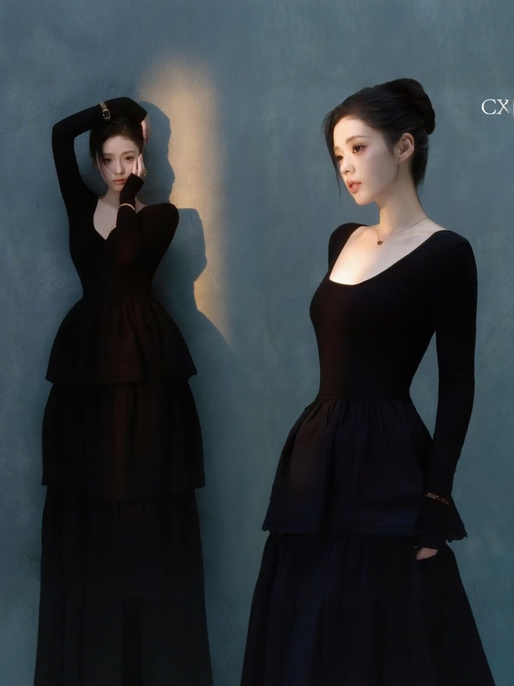 레트로 인물 사진 촬영 의류 여성 예술적 사진 촬영 분 - Winter Clothing Photo 리뷰 및 가격