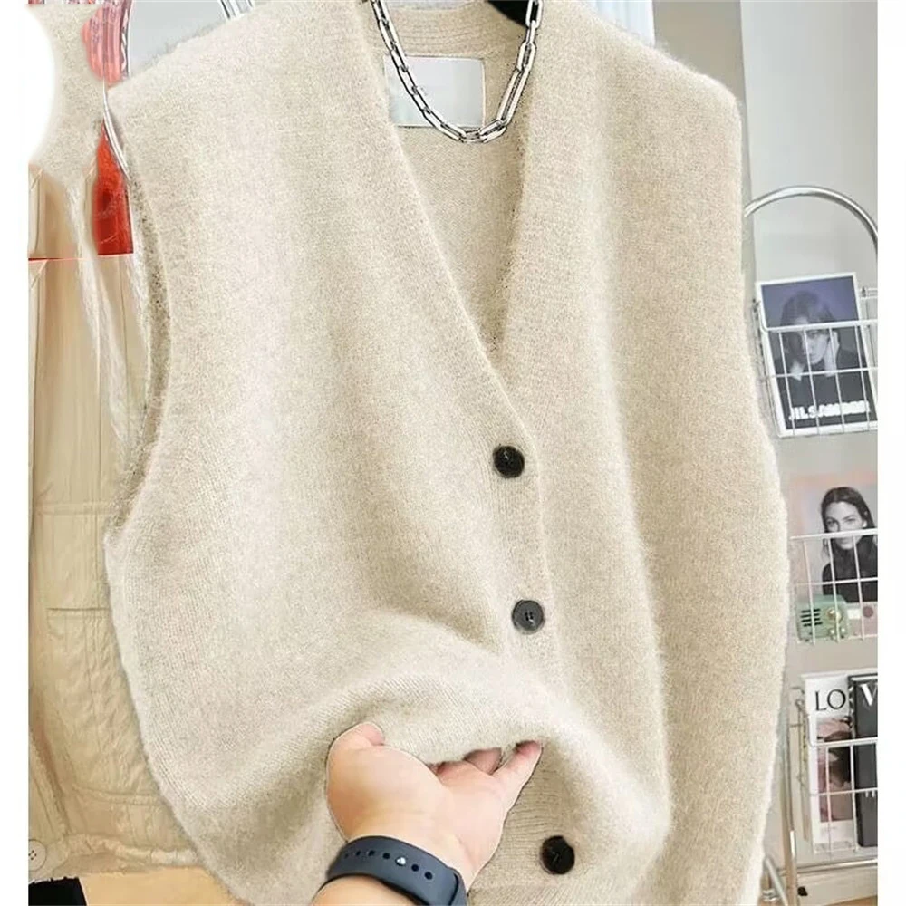 2025 신상 여성 V넥 스웨터 베스트 코트 여성 패션 - Winter Clothing Trends 2025 리뷰 및 가격