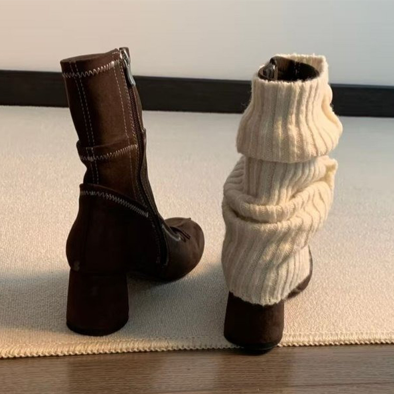리본 하이힐 여성 부츠 신상 메리제인 슈즈 2025 겨 - Winter Clothing Trends 2025 리뷰 및 가격
