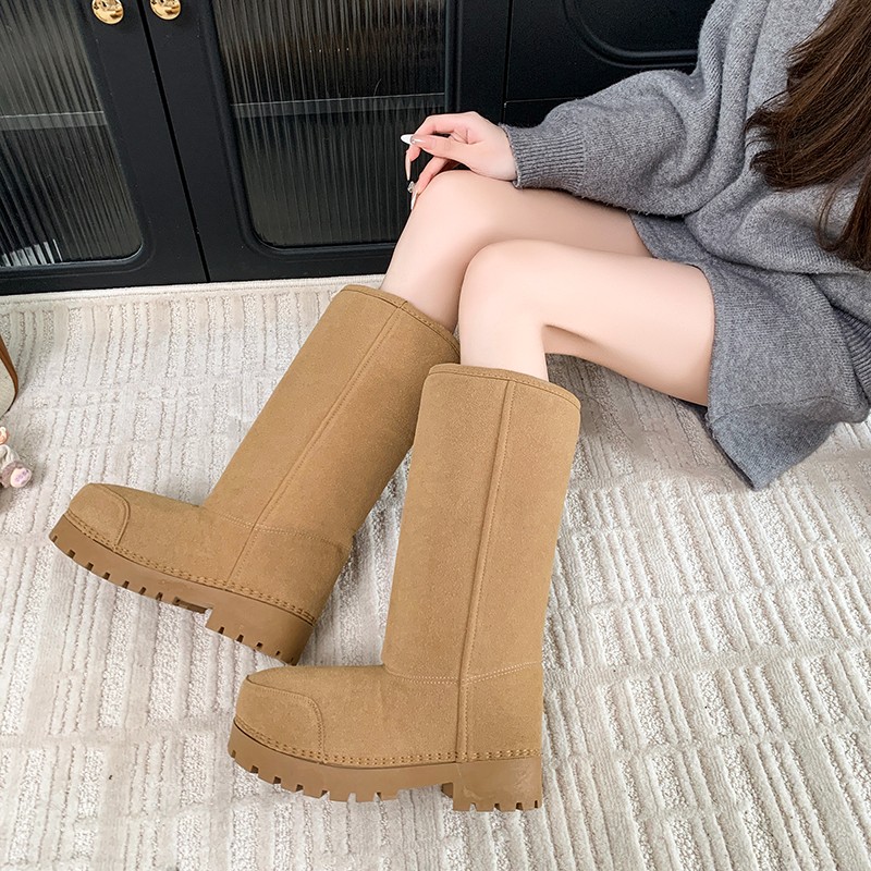 빅 헤드 어글리 큐트 롱 엑스트라 웜 두꺼운 밑창 스노 - Snow Boot Fur Lined 리뷰 및 가격