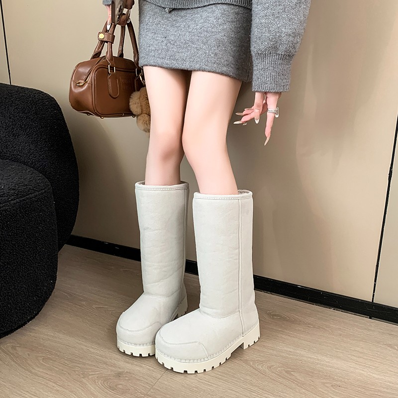 빅 헤드 어글리 큐트 롱 엑스트라 웜 두꺼운 밑창 스노 - Snow Boot Fur Lined 리뷰 및 가격