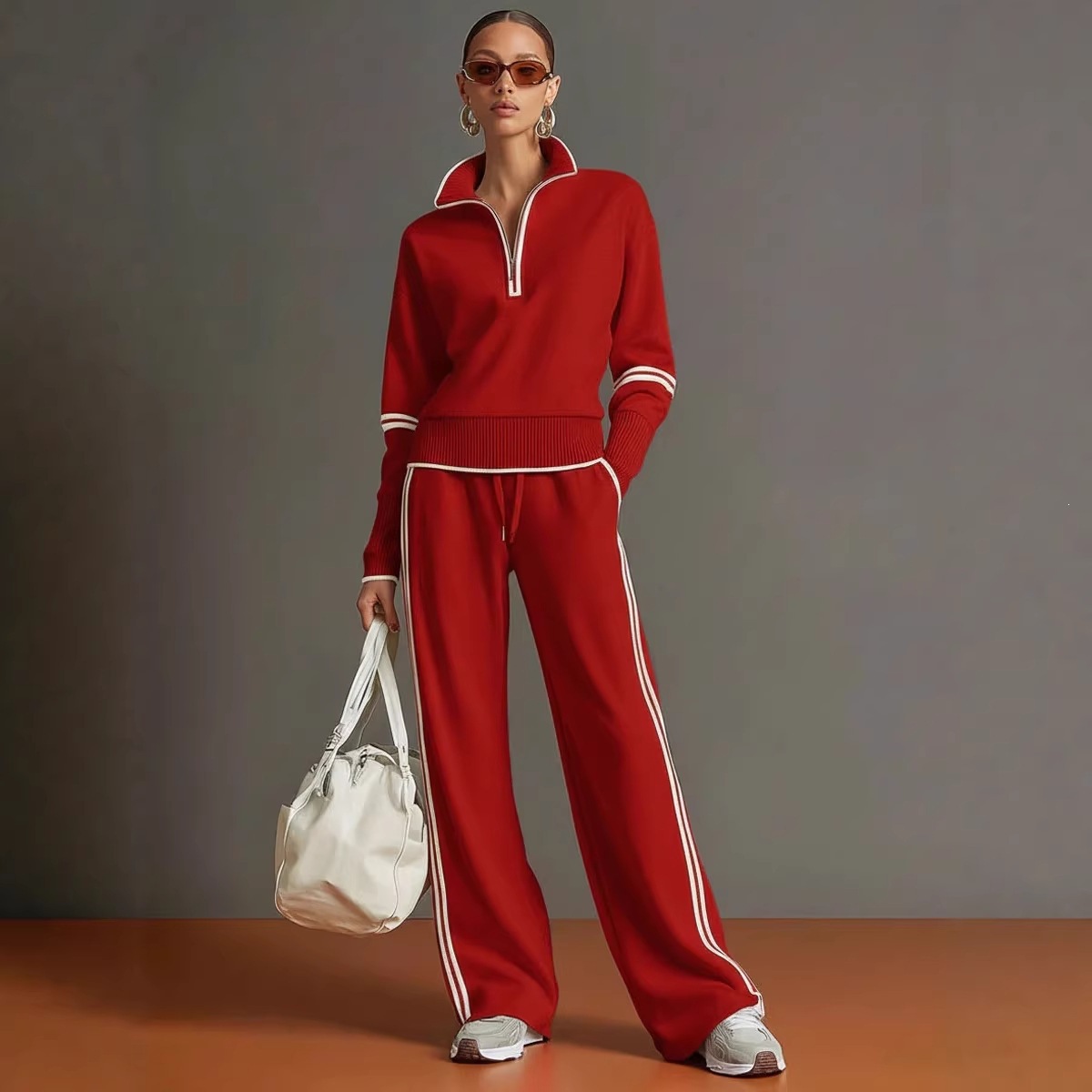 2026 가을 신상 퓨어 컬러 블록 긴팔 스포츠웨어 세 - Winter Clothing Sale 리뷰 및 가격