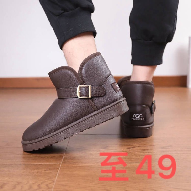 남성용 단색 스노우 부츠, 미니멀 페이크 스웨이드 플러 - Snow Boot Fur Lined 리뷰 및 가격