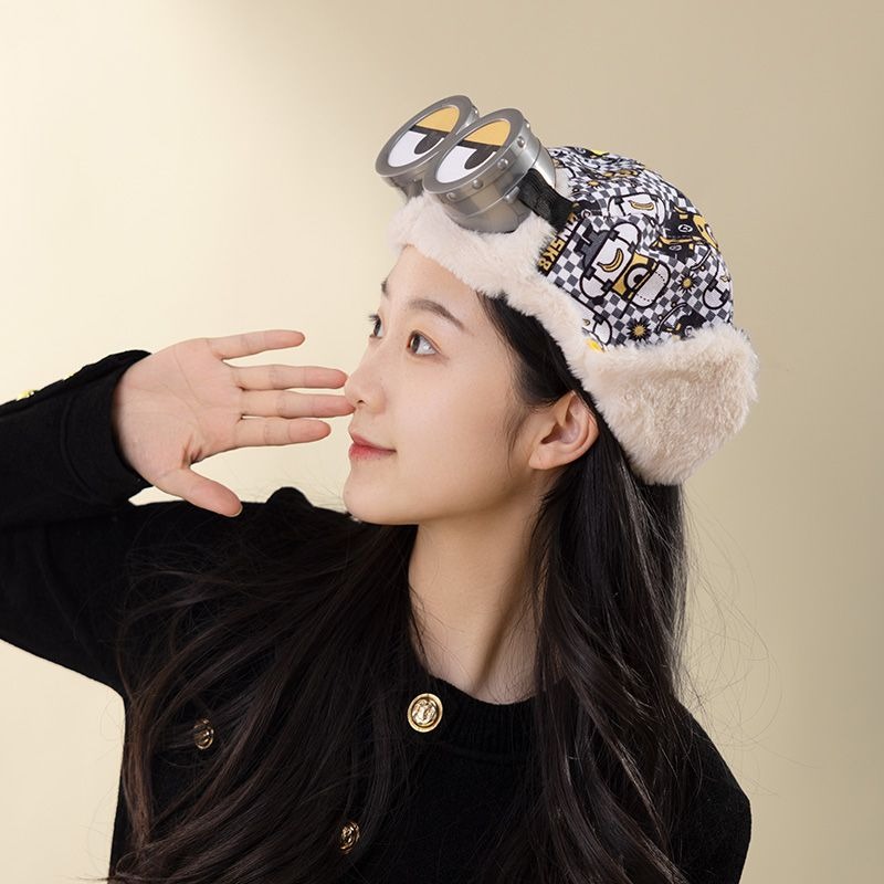 미니언즈 남성 여성 패션 따뜻한 봄버 모자, 야외 추운 - Winter Clothing Earmuffs 리뷰 및 가격