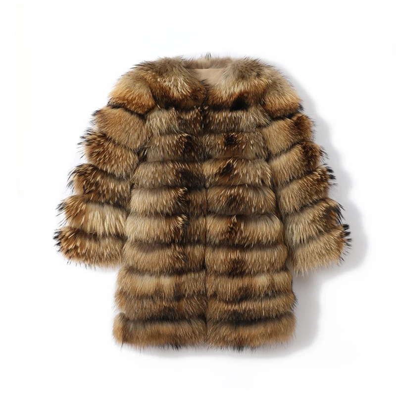 QUEENTINA 여성용 진짜 여우 모피 코트, 긴 소 - Winter Clothing Offer 리뷰 및 가격