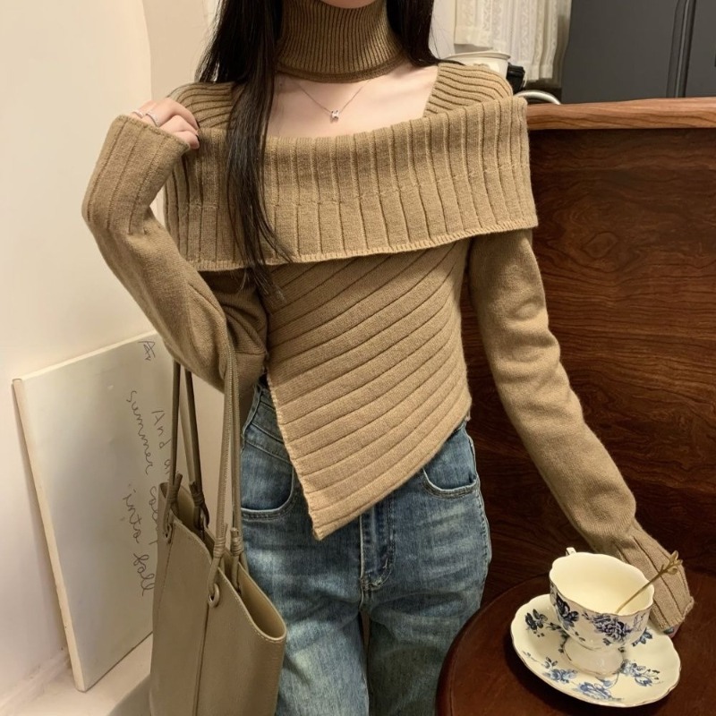 여성용 크롭 풀오버 크리스마스 젊은 감각의 출근룩 스웨 - Winter Clothing Offer 리뷰 및 가격