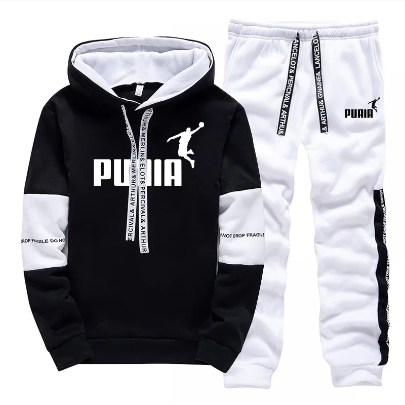 핫세일 남성 트레이닝복 프린트 캐주얼 스웨트셔츠 스포츠 - Winter Clothing Hoodie 리뷰 및 가격