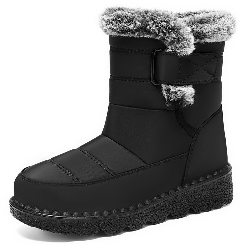 여성용 중간 길이 스노우 부츠, 퍼 안감, 방수, 미끄 - Snow Boot Fur Lined 리뷰 및 가격