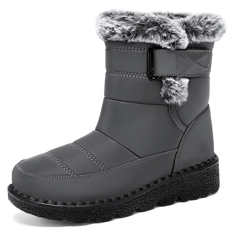 여성용 중간 길이 스노우 부츠, 퍼 안감, 방수, 미끄 - Snow Boot Fur Lined 리뷰 및 가격