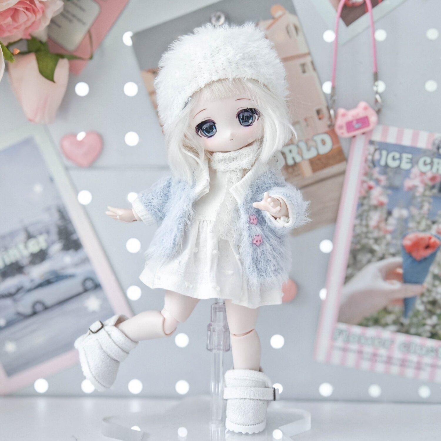 보니 버니 드림 BJD 인형 옷 1/6 사이즈 블라인드 - Winter Clothing Options 리뷰 및 가격