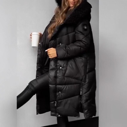 2026 신상 여성용 중간 길이 경량 퍼 칼라 다운 코 - Winter Clothing Colors 2026 리뷰 및 가격