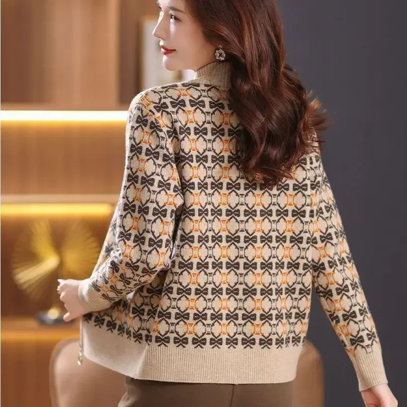 여성 야구 에비에이터 코트 집업 여성 니트 보머 재킷, - Winter Clothing Offer 리뷰 및 가격