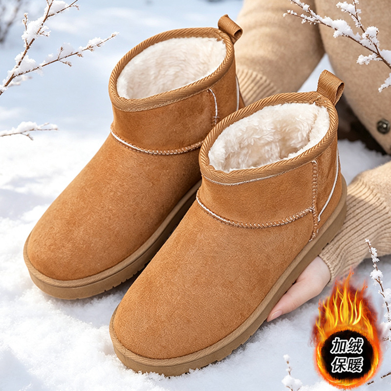 여성 발목 스노우 부츠 슬립온 플러시 안감 따뜻한 겨울 - Snow Boot Fur Lined 리뷰 및 가격