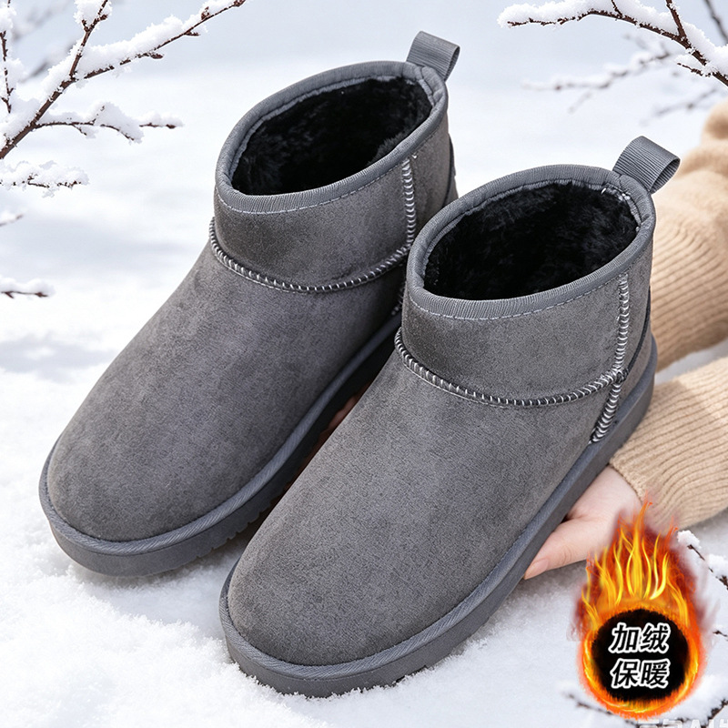 여성 발목 스노우 부츠 슬립온 플러시 안감 따뜻한 겨울 - Snow Boot Fur Lined 리뷰 및 가격