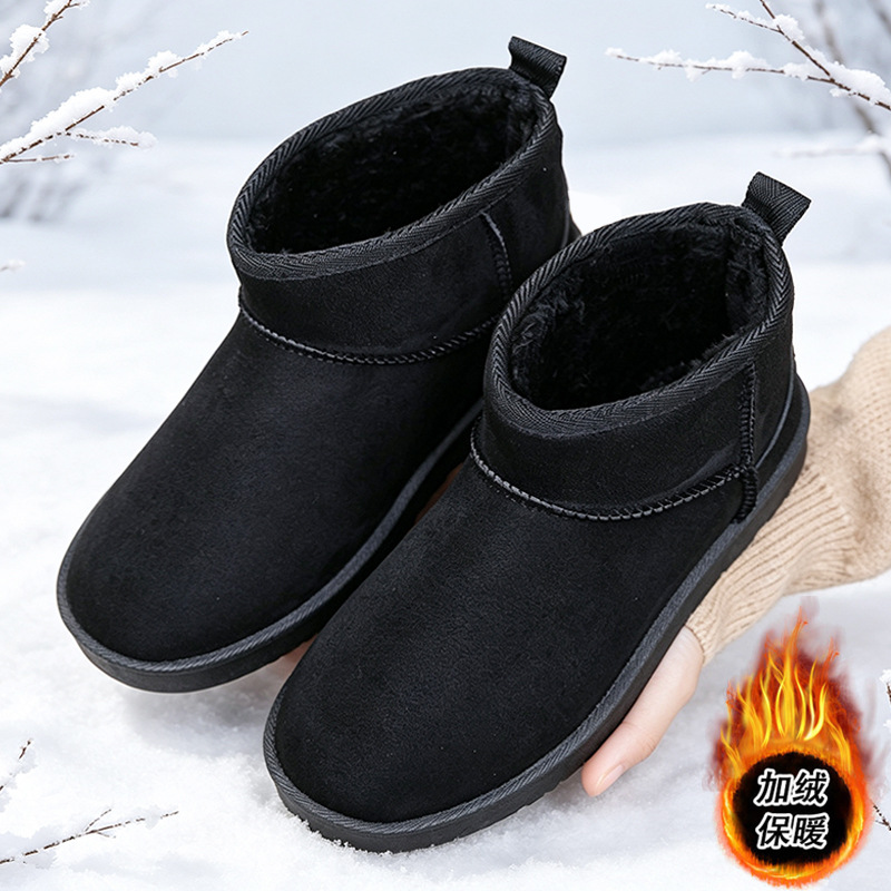 여성 발목 스노우 부츠 슬립온 플러시 안감 따뜻한 겨울 - Snow Boot Fur Lined 리뷰 및 가격