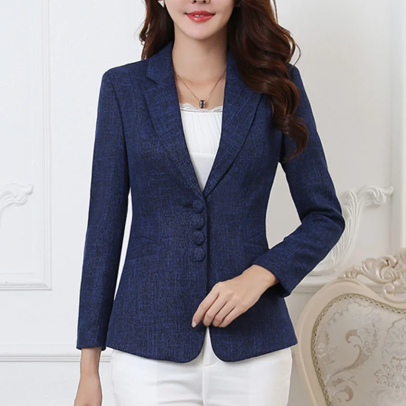 패션 여성 블레이저 자켓 작업 2025 Office L - Winter Clothing Work 리뷰 및 가격