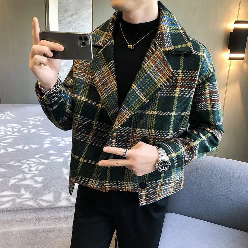 트렌디한 그런지 남성 코트 의류 패션 2025 빈티지  - Winter Clothing Offer 리뷰 및 가격