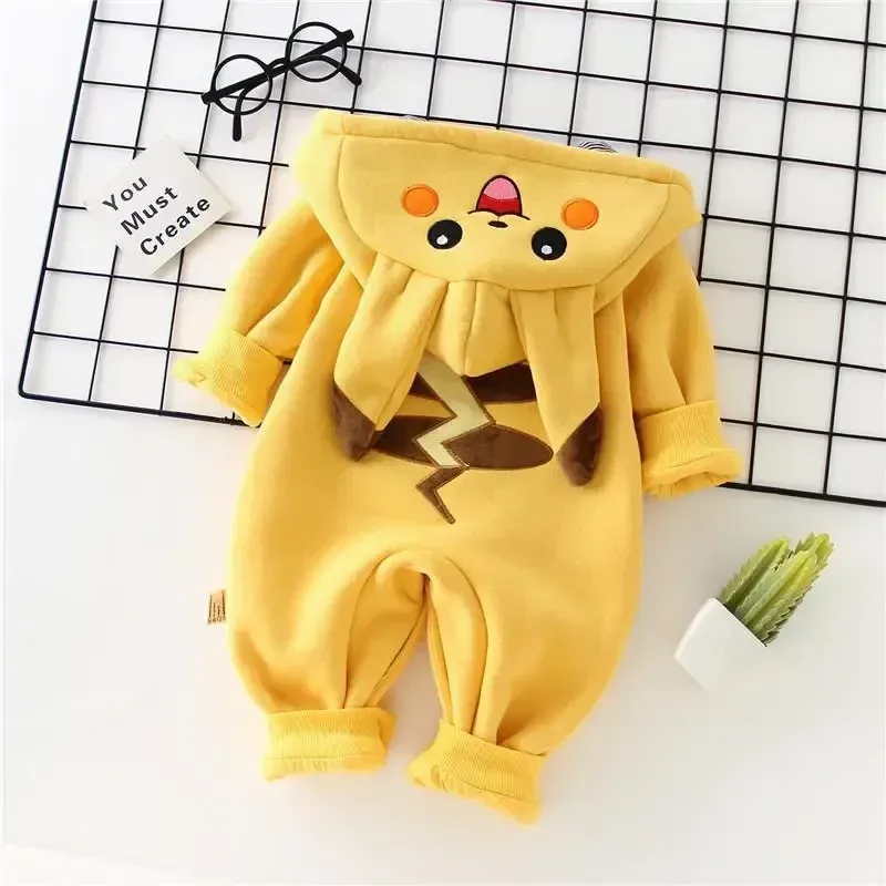 만화 포켓 몬스터 아기 잠옷 신생아 귀여운 겨울 긴팔  - Winter Clothing Cute 리뷰 및 가격
