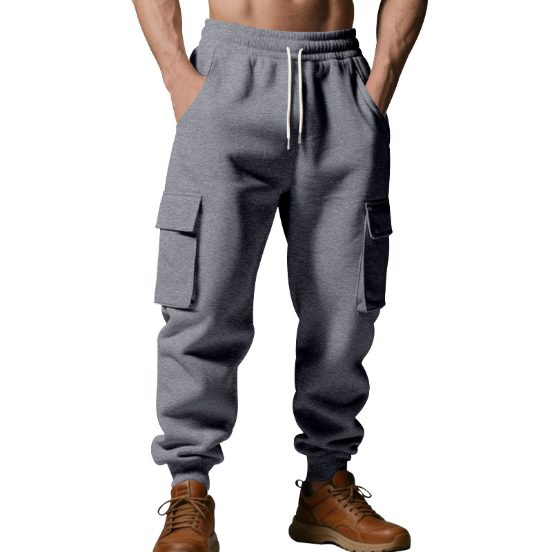 남성 캐주얼 안감 작업 바지 가을 겨울 스포츠 레저 롱 - Winter Clothing Work 리뷰 및 가격