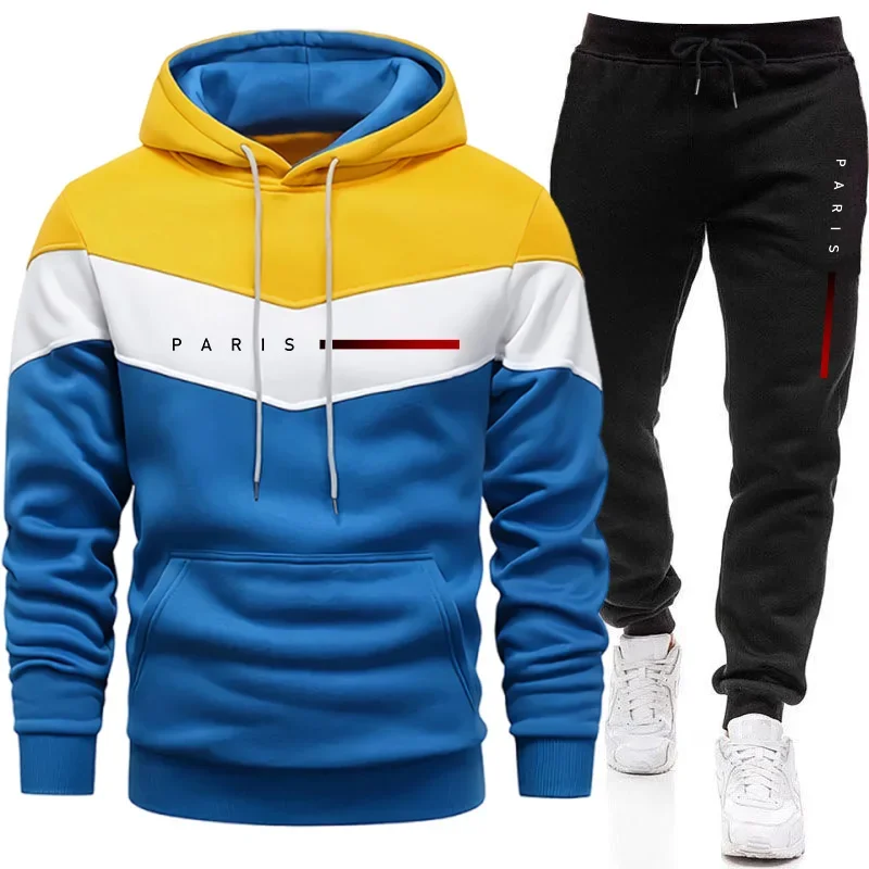 파리 패션 남성 후드티 세트 데일리 캐주얼 스포츠 후드 - Winter Clothing Hoodie 리뷰 및 가격