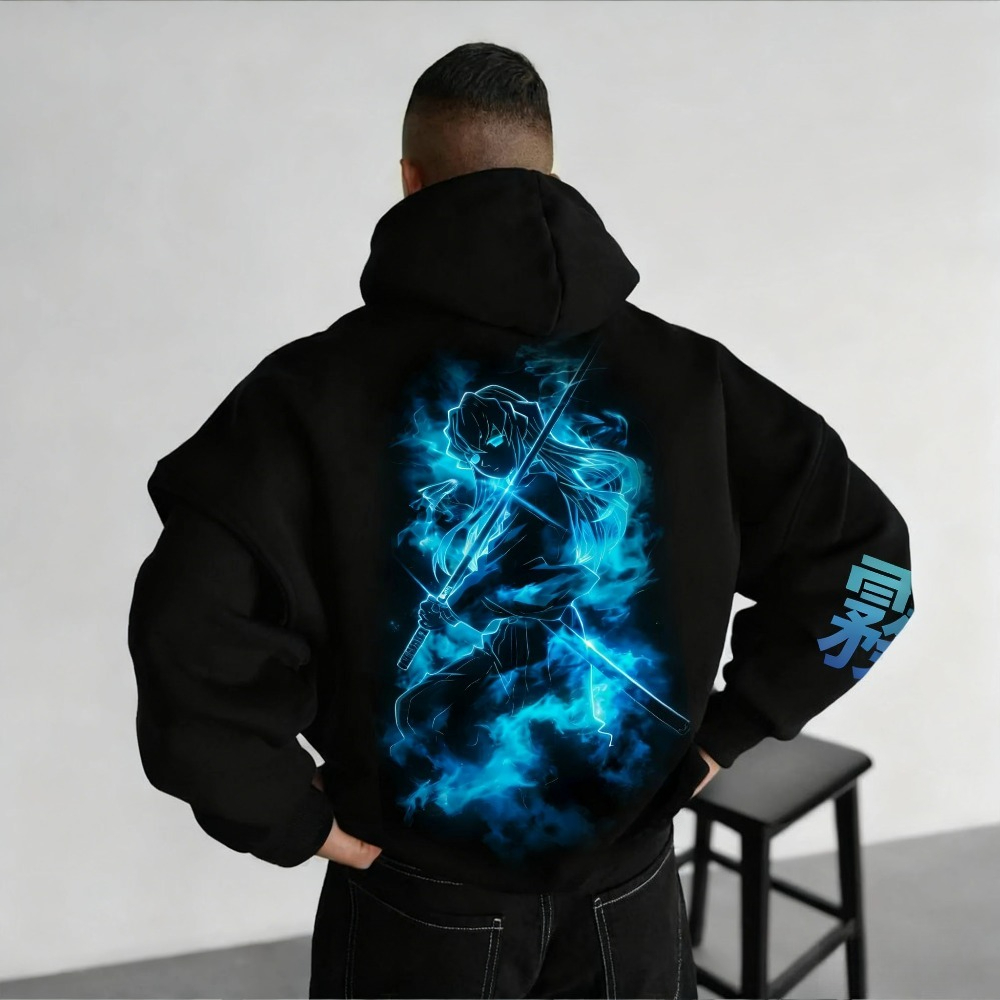 Demon Slayer 남성용 후드 티셔츠 Muichi - Winter Clothing For Boys 리뷰 및 가격