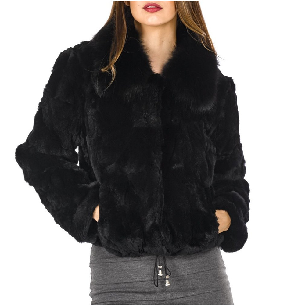 멋진 라니 진짜 토끼 모피 코트, 여성용 겨울 재킷,  - Winter Clothing Offer 리뷰 및 가격