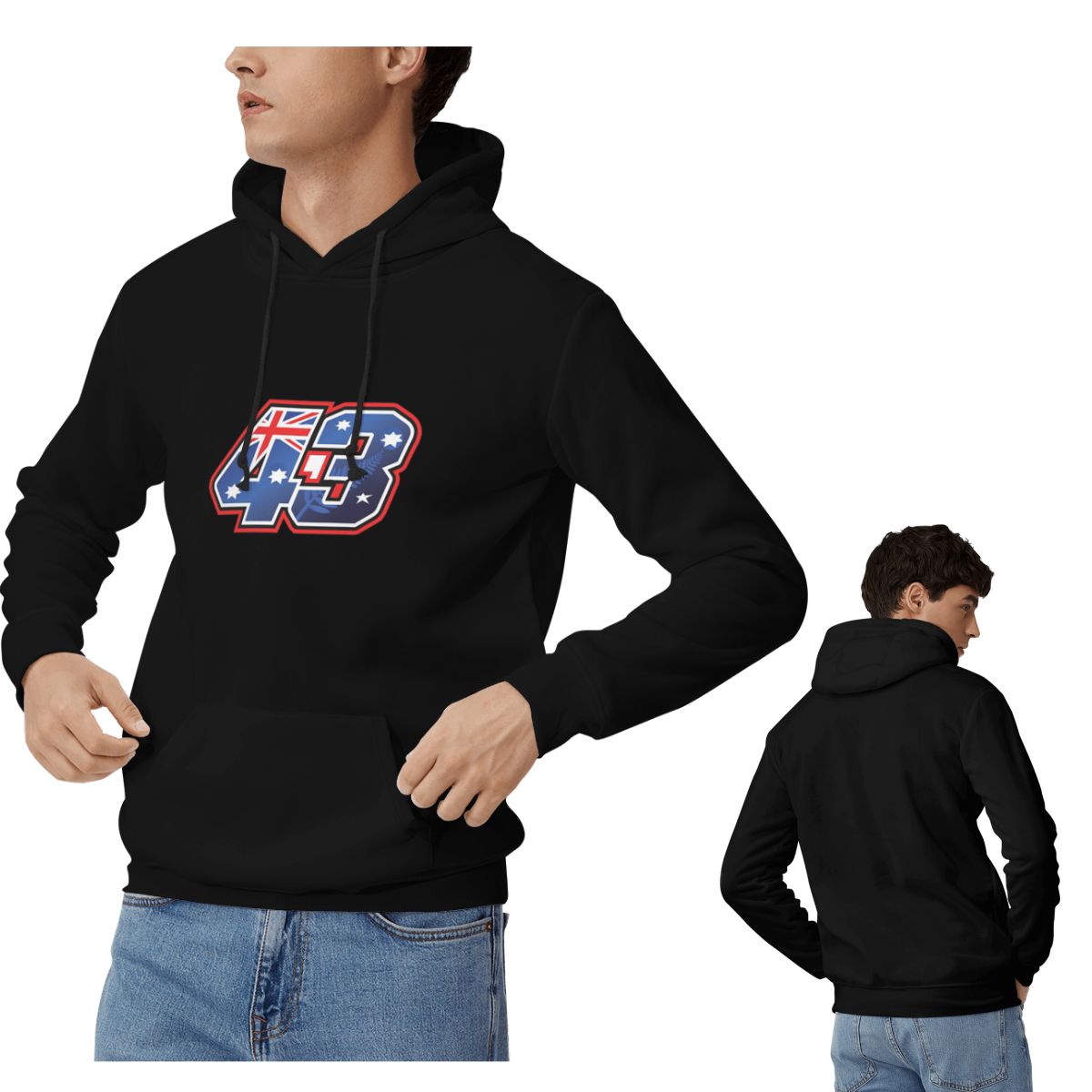 잭 밀러 넘버 43 호주 후드티 남성 여성 캐주얼 풀오 - Winter Clothing Australia 리뷰 및 가격