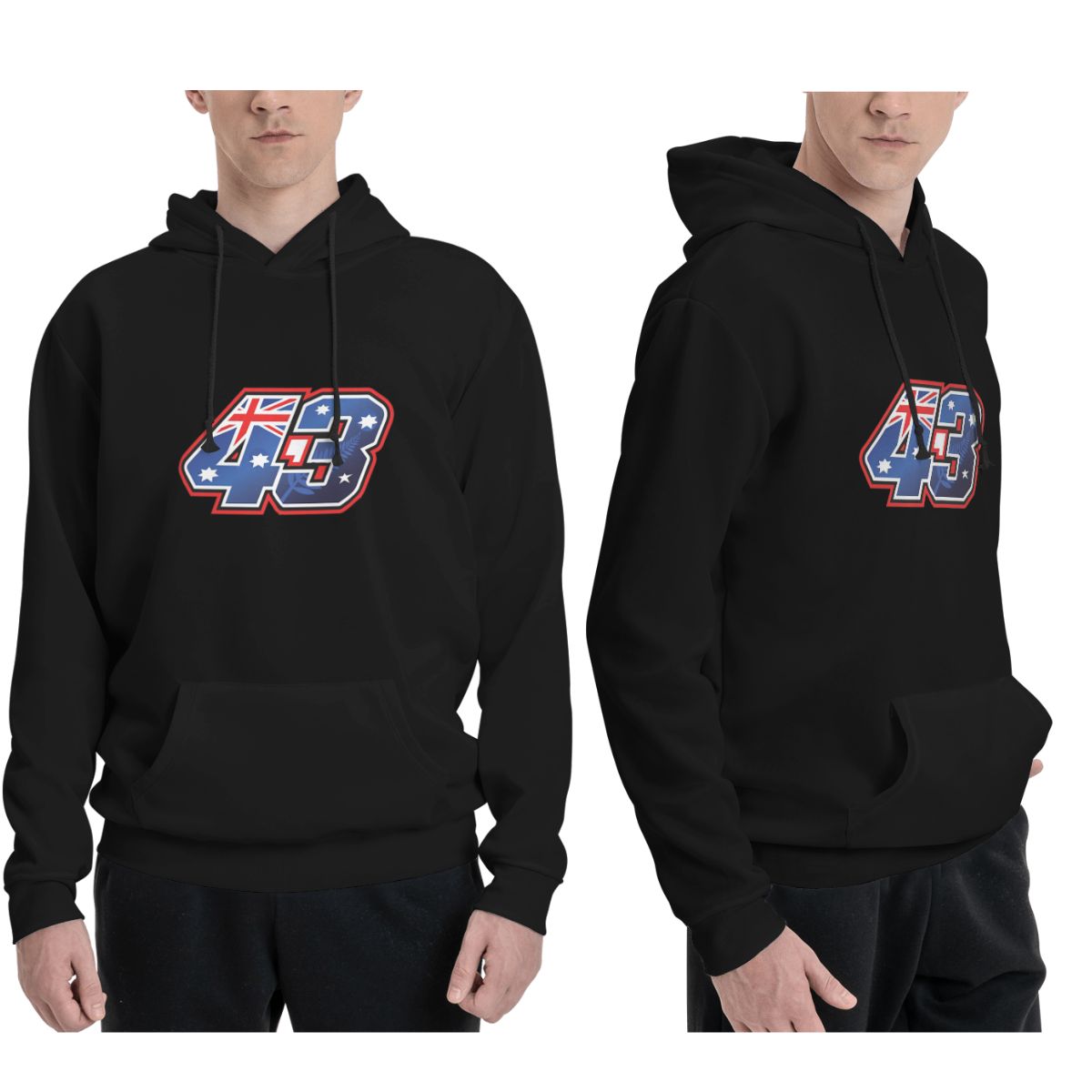 잭 밀러 넘버 43 호주 후드티 남성 여성 캐주얼 풀오 - Winter Clothing Australia 리뷰 및 가격