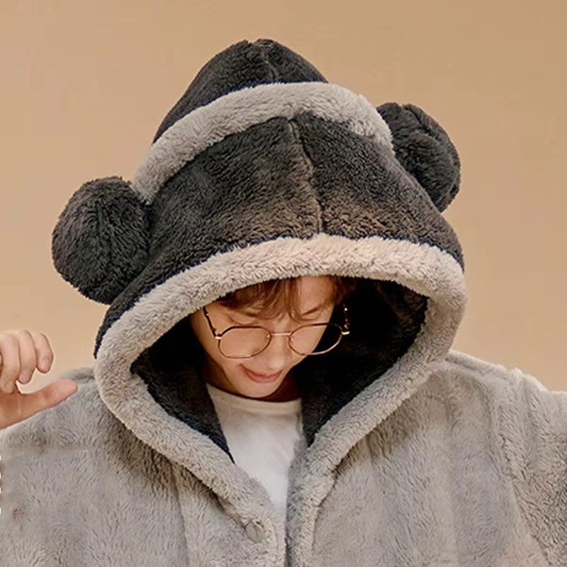 원피스 루피 목욕 가운 애니메이션 겨울 남성용 코랄 플 - Winter Clothing For Boys 리뷰 및 가격