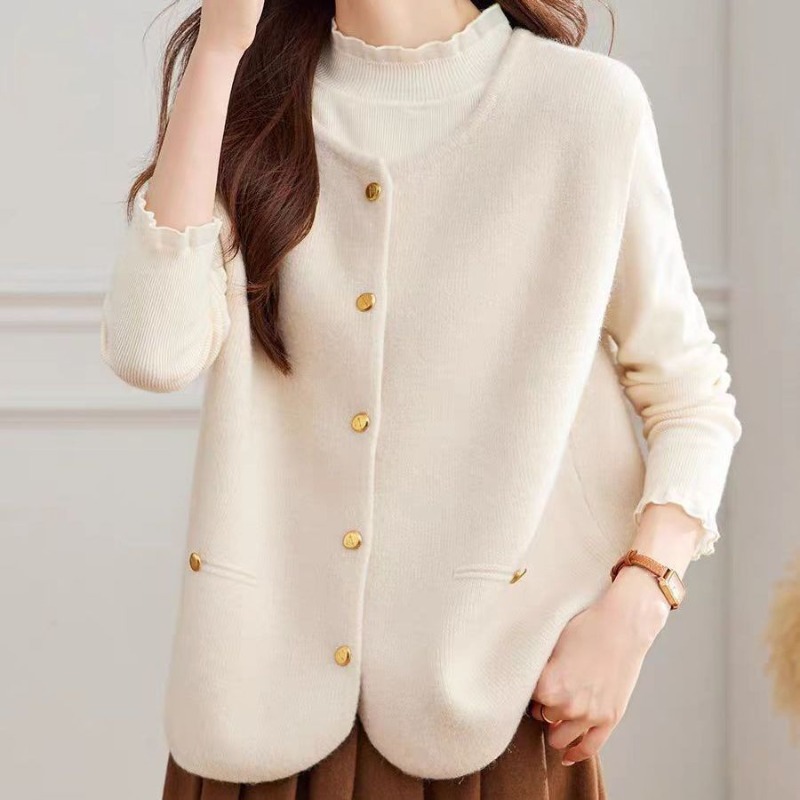 여성 니트 조끼 솔리드 패션 의류 2025 겨울 조끼  - Winter Clothing Offer 리뷰 및 가격
